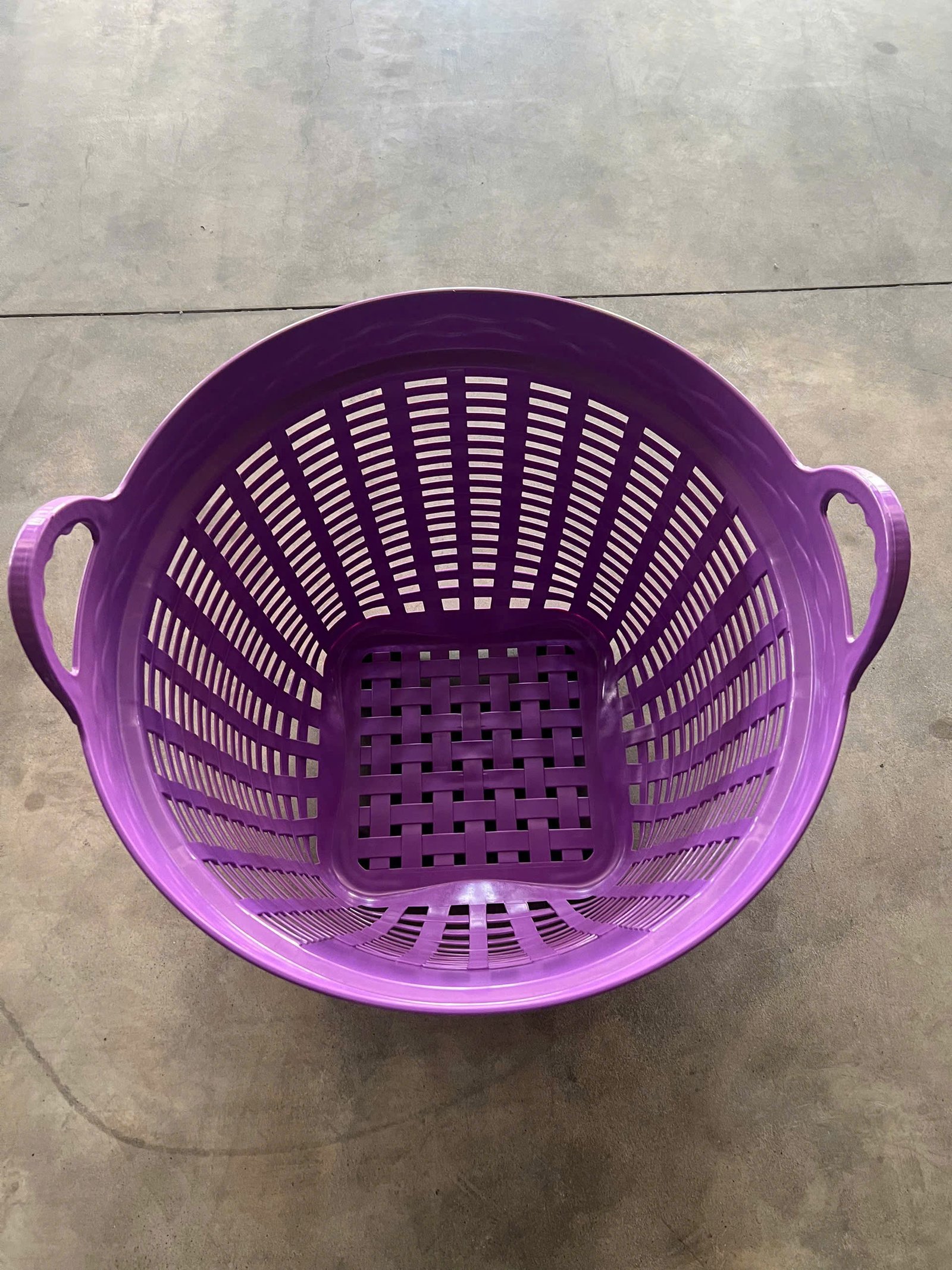 Ventilated Plastic Crate sầu riêng tím (660x460 mm)